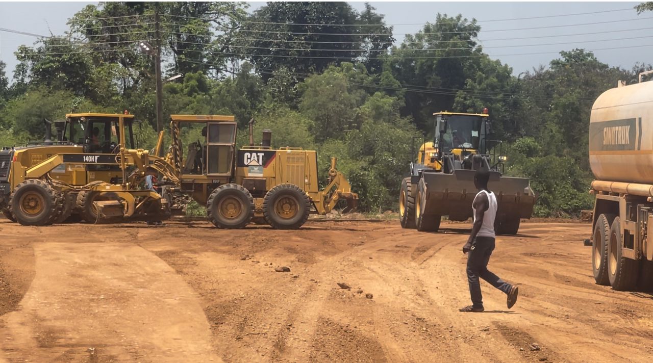 South Dayi: Work Progresses on 24.7km Todome–Dzemeni Road